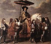 Chancellor Sguier at the Entry of Louis XIV into Paris in 1660 sg LE BRUN, Charles